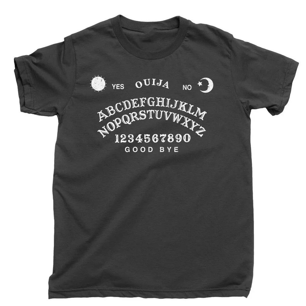 OUIJA BOARD футболка на Хэллоуин черная волшебная ведьма колдовство заклинания ESP с