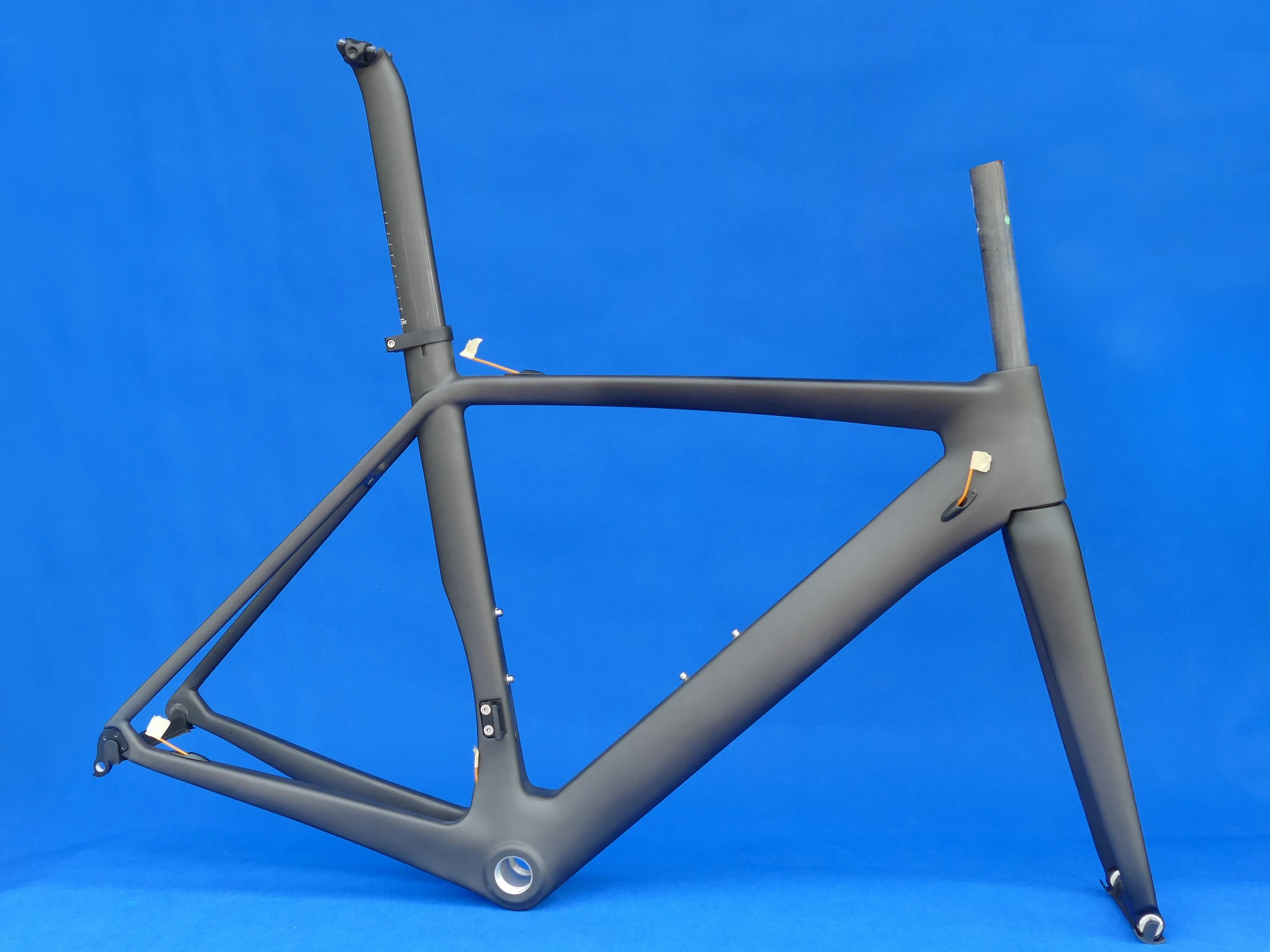 Абсолютно полностью карбоновый UD матовый BSA BB30 700C дорожный велосипед велосипедный гоночный велосипед рама 56 см рама вилка подседельный штырь зажим