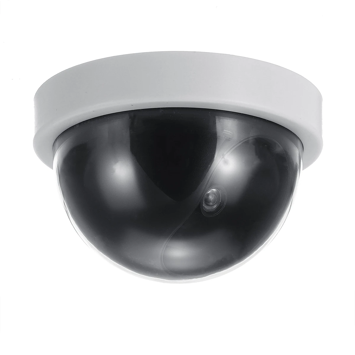Имитация камеры безопасности поддельные Dome Dummy камера с вспышкой светодиодный светильник мини-камера - Цвет: 1Pcs White