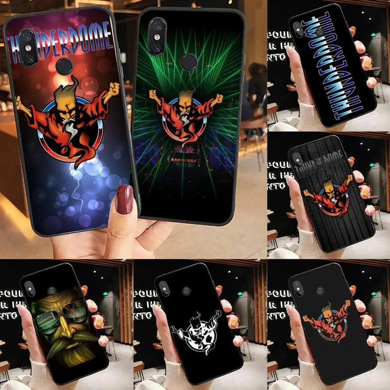Черный телефонный чехол хардкор Wizard Thunderdome Корпус Корпуса для Xiaomi Redmi 4x5 plus 6A 7 7A 8 mi8
