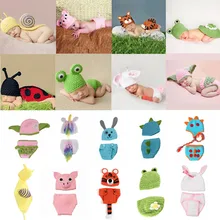 28 Types Accessoires Photo Bébé Dessin Animé Renard Nouveau Né Photographie Accessoires Costumes Faits Main