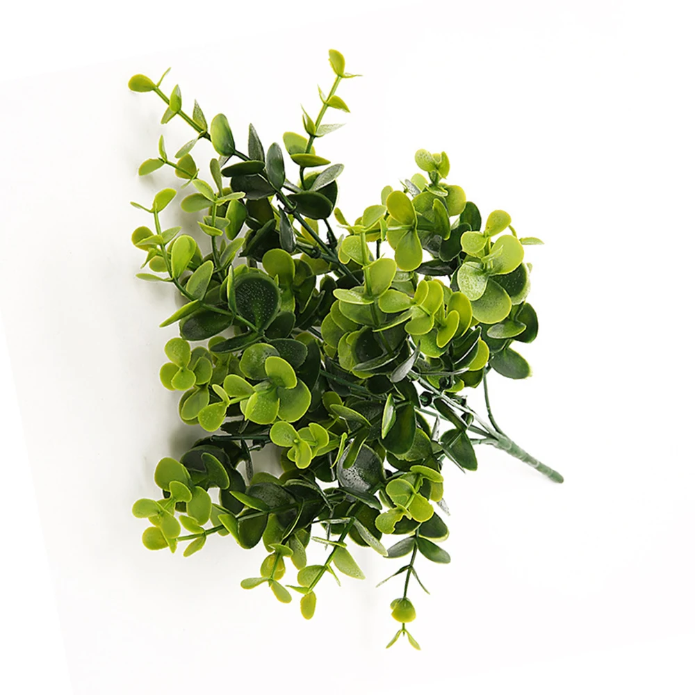 Simulation Eucalyptus Plastic Plant Wall Potted Decoration Home Floor Desk Shelf Decoration Wedding Hotel Decoration Ornaments