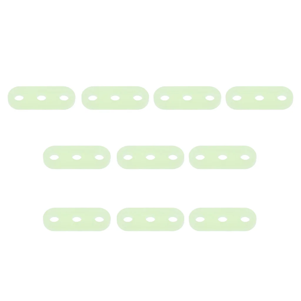 10pcs Luminous Rope Tensioners Guyline Runner Camping Tent Cord Adjuster