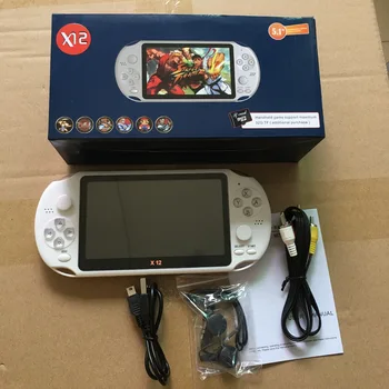 

Retro Game X12 Double Rocker PSP Handheld Game Console 5.1 "Big Screen Nostalgic 3500 Game Arcade handheld game console