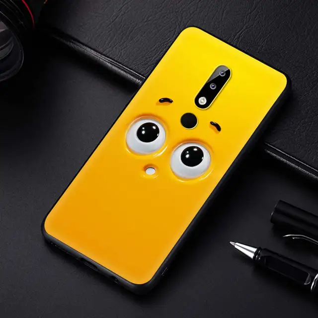 Funny Face Silicone Phone Case For Nokia C10 G10 5.4 7.2 3.4 5.3 2.3 3.2 8.3 2.4 X10 X20 G20 C20 2.2 Fundas Cover B07
