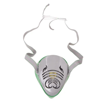 

ELEG-Green gray Single Cartridge Filter Respirator Face Nose Mask
