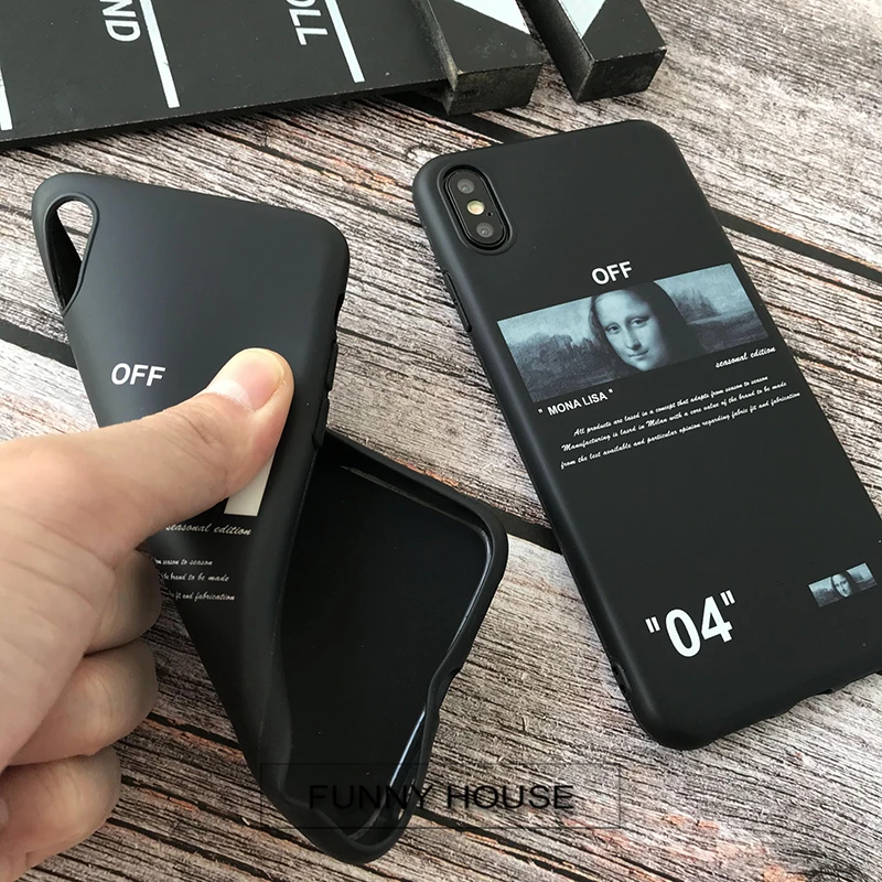 

Twill Off Ow Stripes Phone Case for IPhone 11 Pro MAX XS XR X 8 7 6 6S Plus 11Pro White Soft TPU Back Cover Coque Capa Fundas