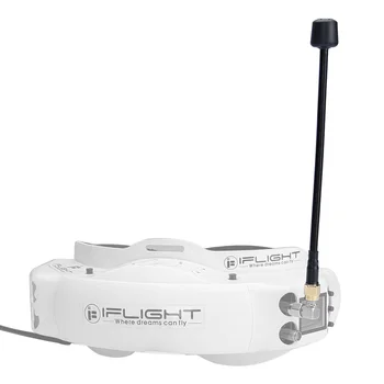 

iFlight Albatross 5.8GHz 3Dbi 5000-6000MHz 150mm RHCP / LHCP RP-SMA / SMA FPV Antenna for Fatshark EV200D FPV Goggles FPV Drone