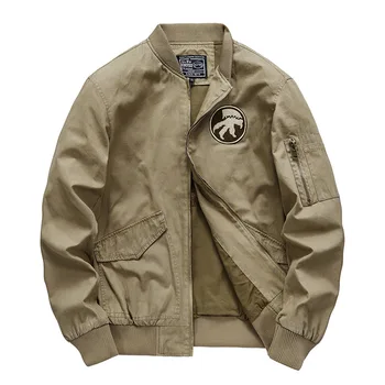 

New cycling jacket cycling wear autumn jacket men's casual daily trend comfortable Youth Baseball Jacket flying jacke