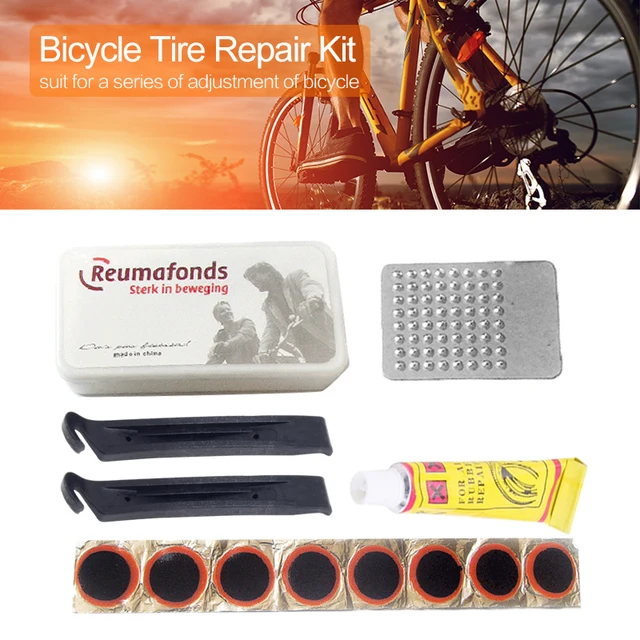 Portable Bicycle Flat Tire Repair Kit Tool Rubber Inner Puncture Repair Patch 48pcs 25mm Bike Tube Patch Free Shipping