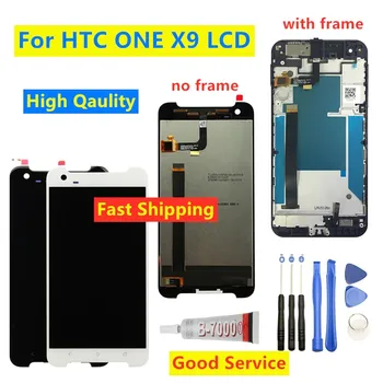 

High Qaulity For HTC One X9 LCD Touch Screen Digitizer Assembly Replacement Parts with Frame For HTC One X9 Display