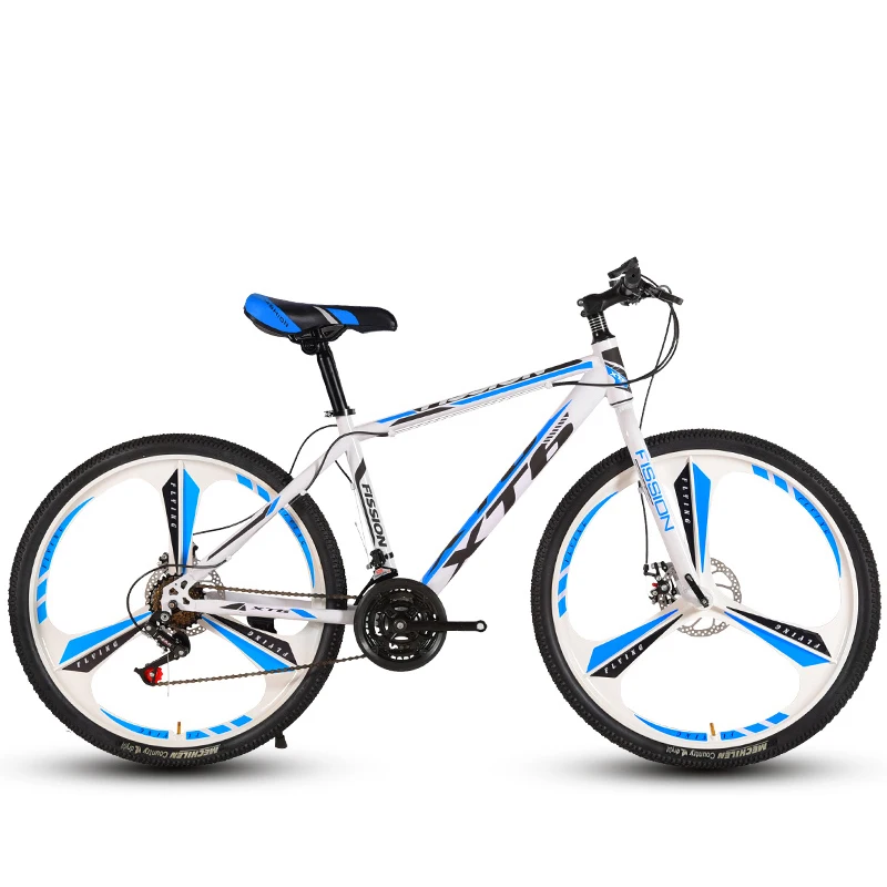 26 Inch Mountain Bicycle 21/24/27 Speed Adult Variable Speed Bicycle Student Deluxe Off-Road Double Disc Brake Bike