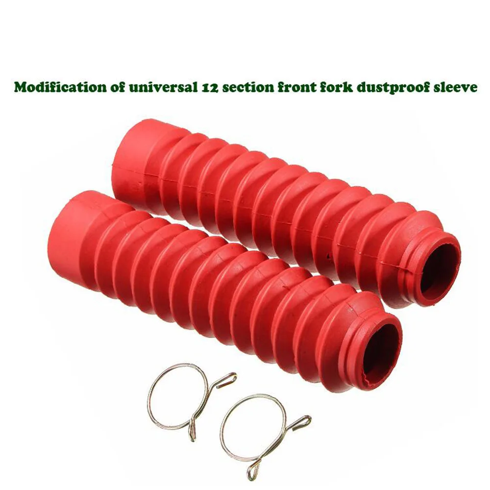 

Boots Motorcycle Fork Cover Front 25x28mm Accessories Parts Kit Rubber