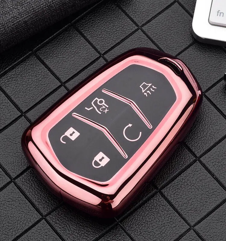 Cover chiave telecomando per Cadillac SRX 2015 2016 ATS CTS CT6 XT5 XTS - H0b29ff15ed7a41c0bcd6989ac9247052h