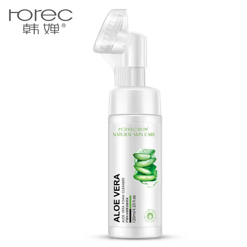 

HanChan Aloe Moisturizing Massage Cleansing Foam Moisturizing Nourishing Cleansing Facial Cleanser