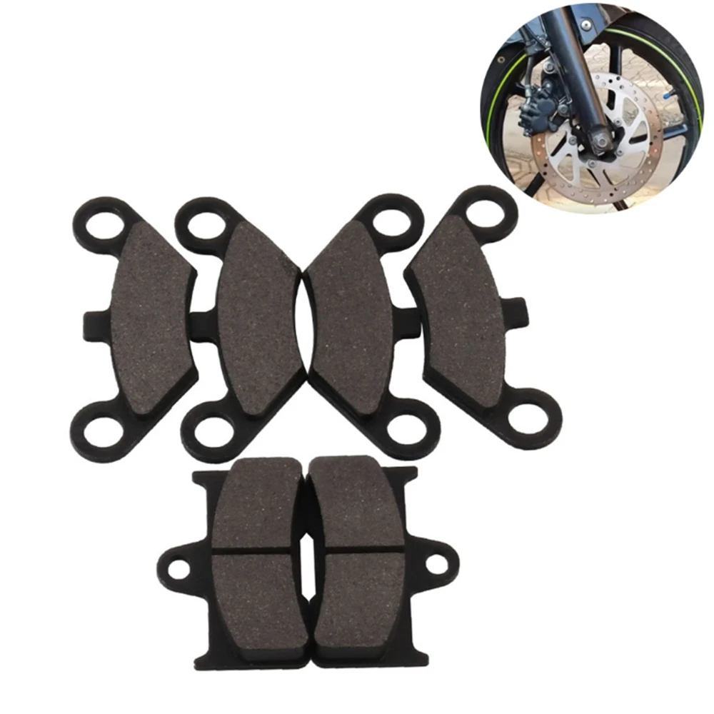 

6Pcs ATV Front and Rear Semi metallic non asbestos Brake Pad for CF Moto CF500 500CC CF 600 600CC X5 X6 X8 U5 ATV UTV X5 X6 X8