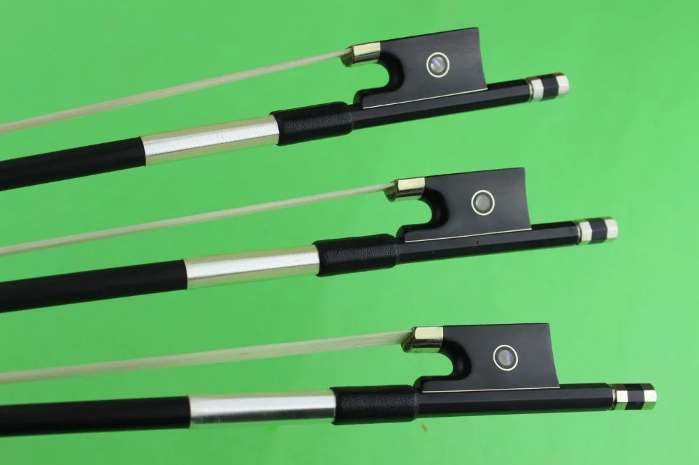high class 3/4 black Carbon fiber violin bow Professional bow violin Accessories