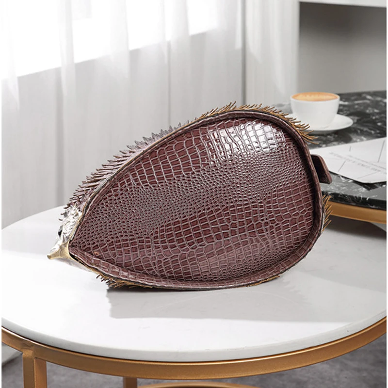 IPinee роскошные сумки женские сумки дизайнерские ежики креативные сумки через плечо креативные девушки Аллигатор шаблон плеча