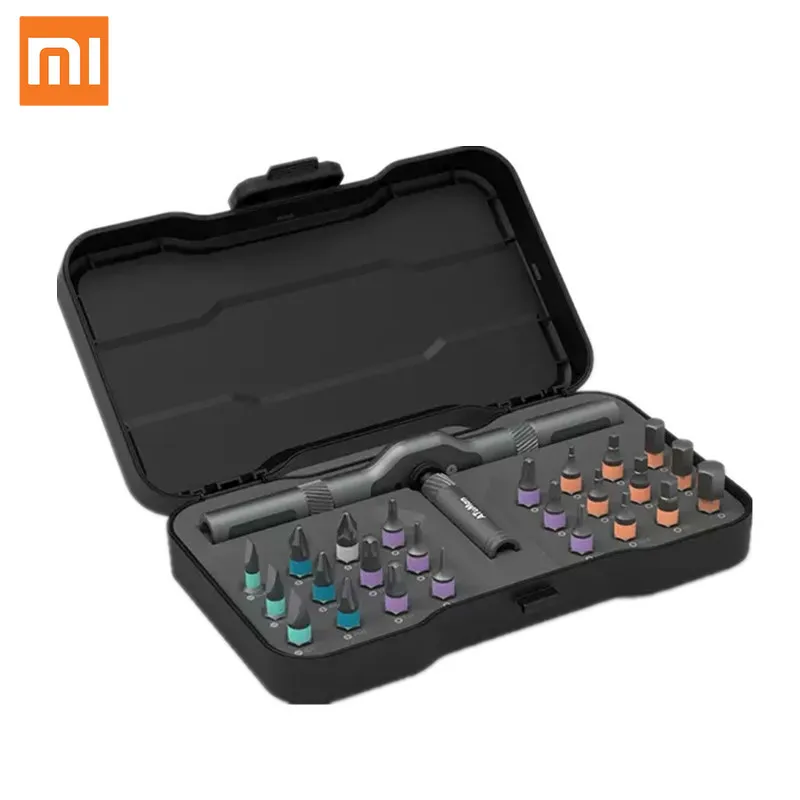Отвертка Xiaomi DUKA 24 В 1 Многофункциональный гаечный ключ S2 магнитные Биты Набор