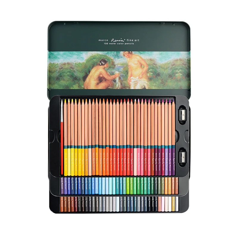マルコ・ルノワール 72色セット 色鉛筆 色えんぴつ デッサン アート