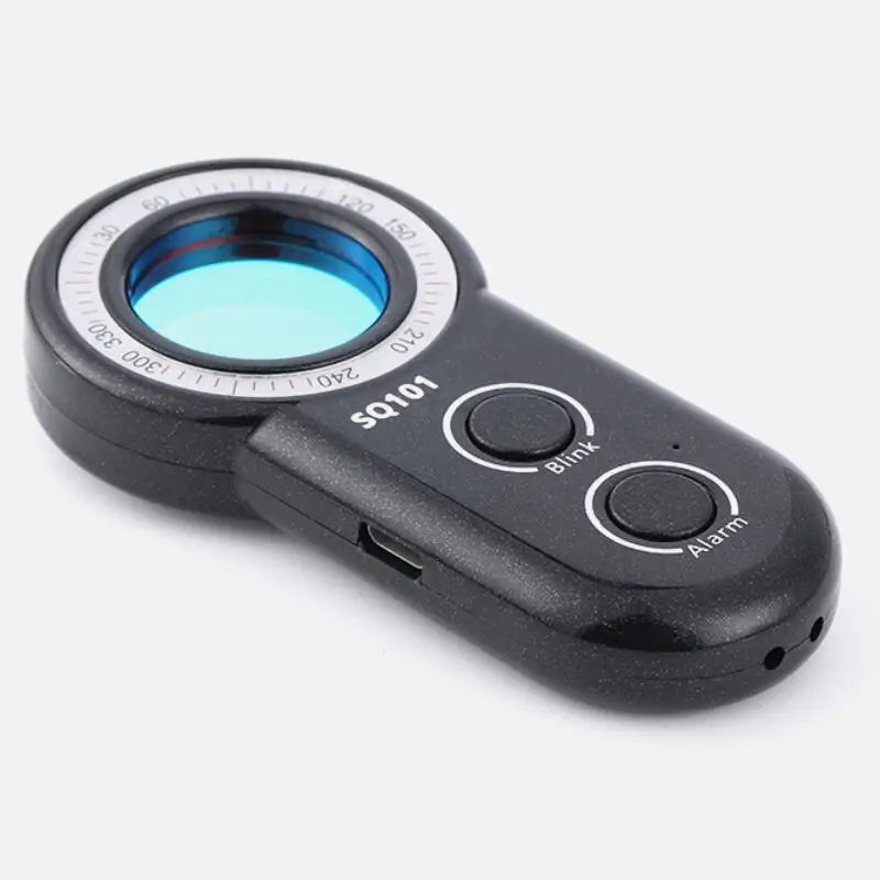 SQ101 Portable Anti Spy Camera Detector Hidden Camera Detector Bug Detector Finder Anti-theft Alarm