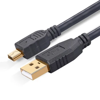 

1.5M 2M 3M 5M 10M 20M 5Pin Mini USB Cable Fast Charging & Data Transfer for Digital Camera MP3 MP4 Network Card