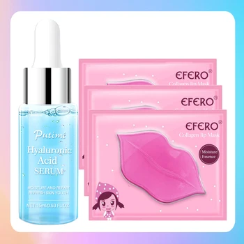 

Hyaluronic Acid Serum for Face Acne Treatment Skin Care Nourishing Moisturizer Repair Pores Anti Wrinkle Cream Collagen Lip Mask