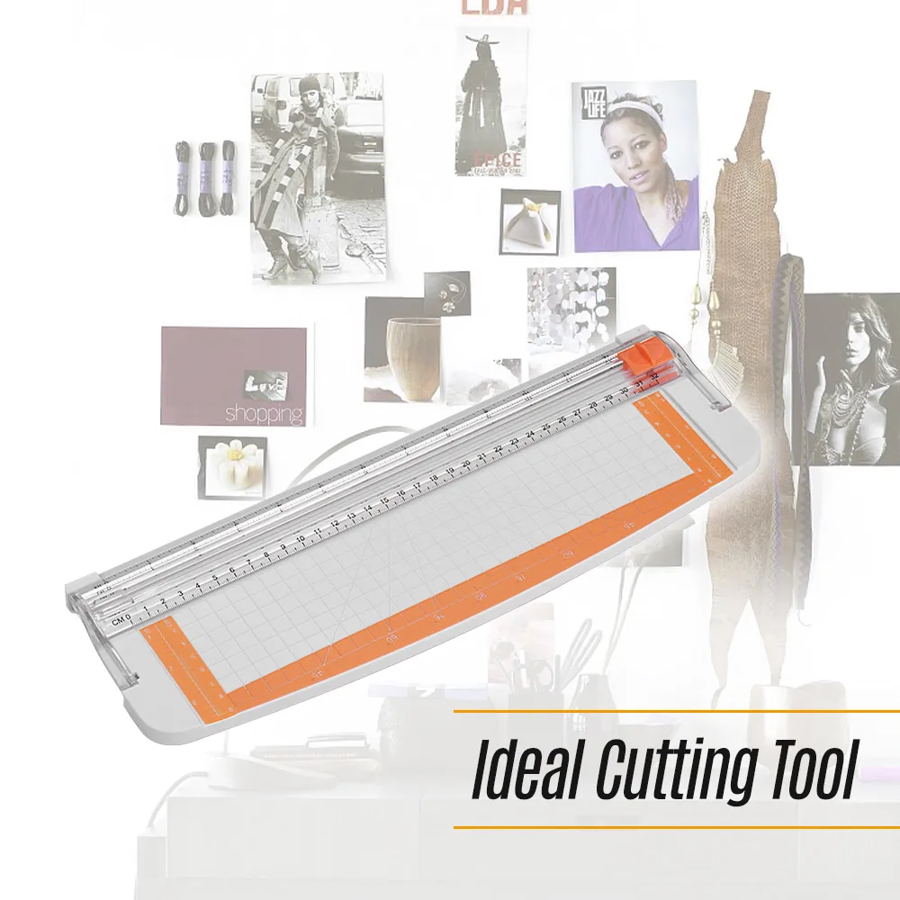 

Jef Professional Paper Trimmer A4 Size Paper Cutter Multiangle Scrapbooking Tool for Craft Paper Photo Coupon Label Cardstock
