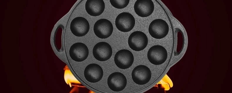 Японская чугунная сковородка takoyaki Форма для яиц антипригарное покрытие горшок каменный слой сковорода bean cake meatball еда плесень утолщение