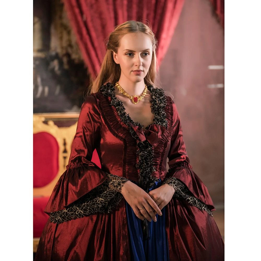Cosplaydiy 18th マリー アントワネット夜会服ドレスロコココロニアルをグルジア 18th 世紀ドレス L3 Movie Tv Costumes Aliexpress