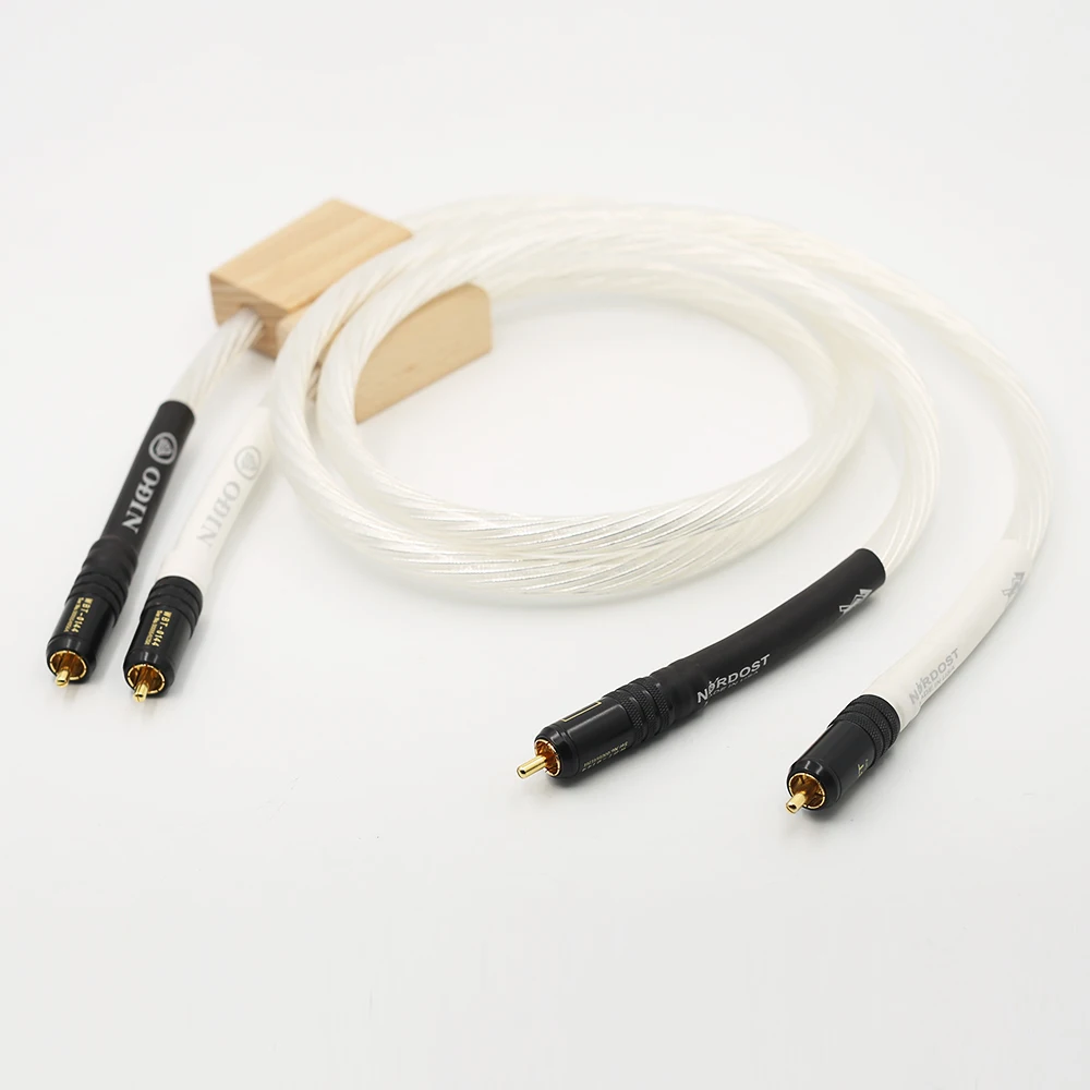 Hifi аудио X 1 пара WBT-0144 входы RCA расширение RCA кабель HI end посеребренные RCA кабель