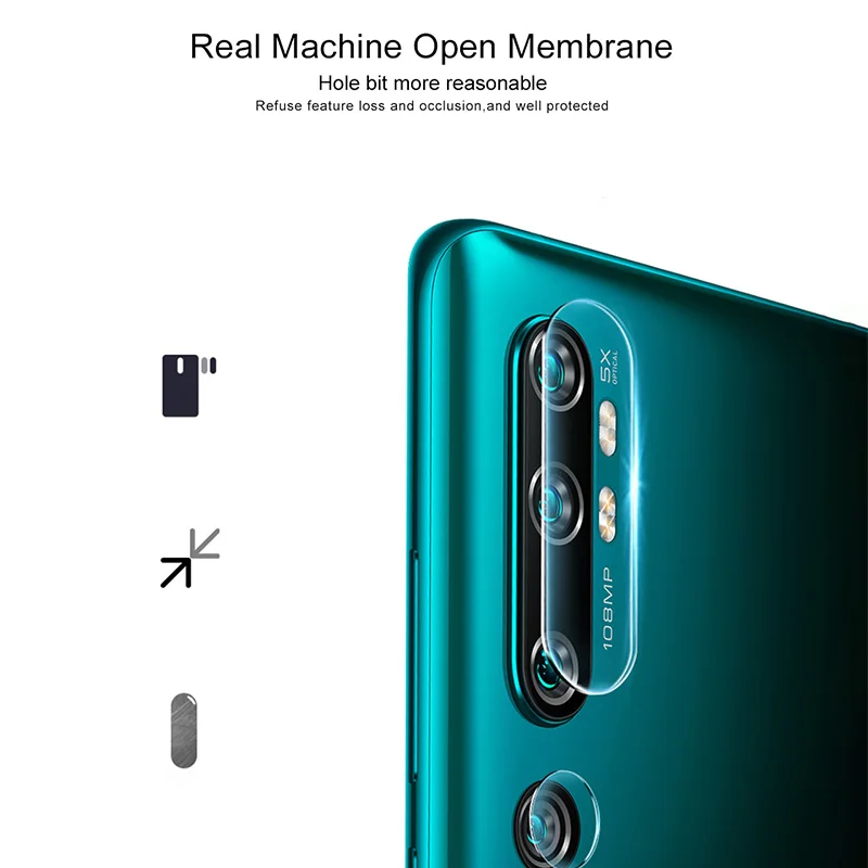 2 шт. Камера Стекло для Xiaomi Mi Note 10 закаленное Стекло Камера протектор объектива пленка для Xiaomi Mi CC9 Pro Note 10 Pro Global Стекло