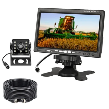

Car 7 Inch Reversing Image Display Night-Vision Rear View Reversing for Rv Truck Bus Parking Assist System with 1 Camera