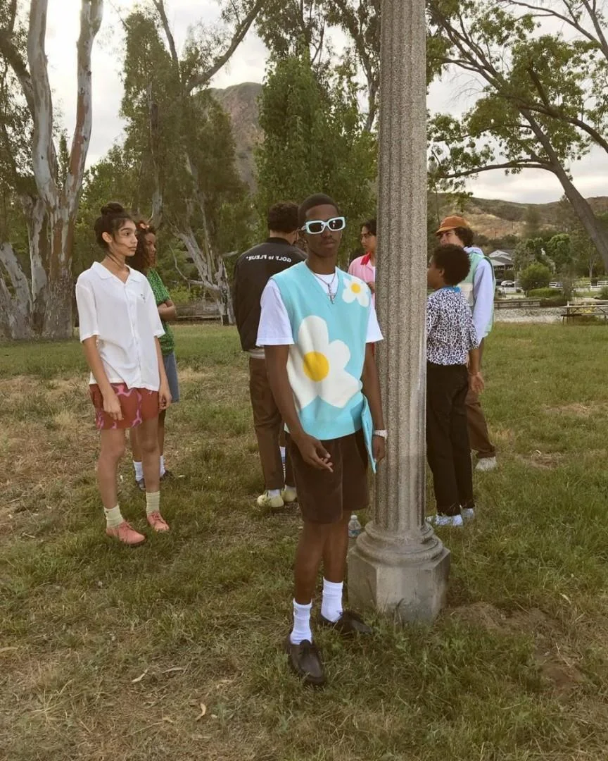 Golf Wang Le Fleur 19SS BLUE SWEATER 