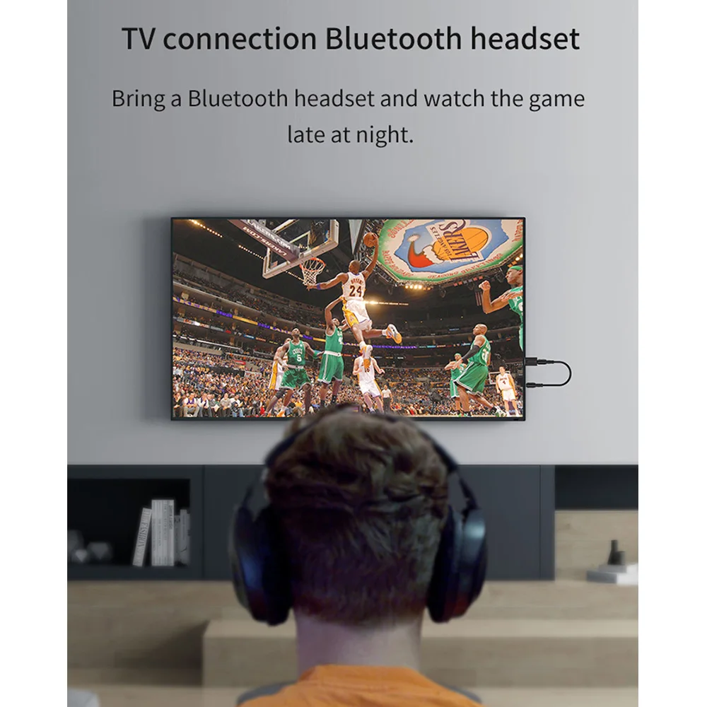 Bluetooth 5,0 аудио приемник передатчик 2в1 RCA 3,5 мм AUX Jack Hifi стерео USB беспроводной адаптер для ТВ ПК автомобильный комплект MP3