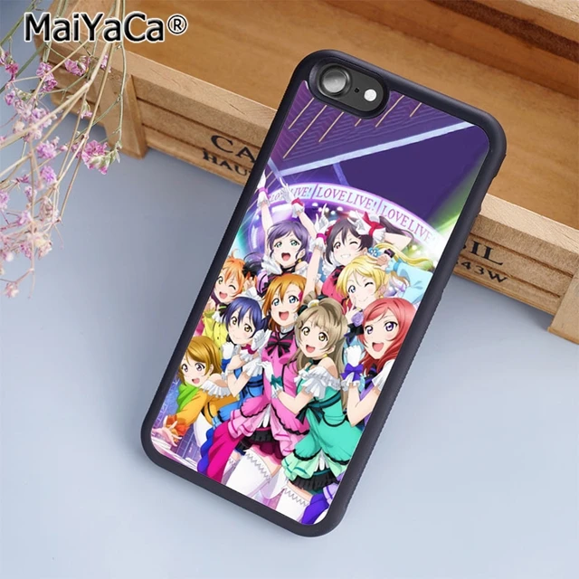 MaiYaCa Love Live школьный чехол для телефона iPhone 5 6 7 8 plus 11 pro X XR XS max samsung S6 S7 edge S8 S9 S10 |