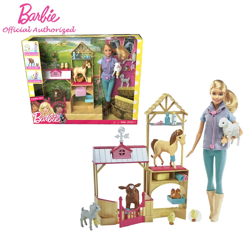 Кукла спасатель для животных и набор игр в виде милых животных|little dolls|toys giftdoll doll |