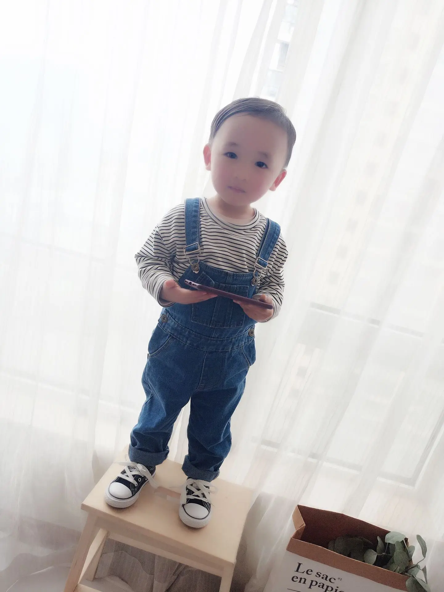 Chen Mom/осенние ковбойские подтяжки для мальчиков и девочек; универсальные ковбойские подтяжки для детей 1-3-5 лет; модные брюки в Корейском стиле