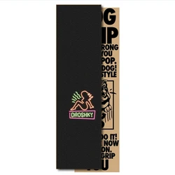 Hollow Skateboard Sandpaper Sticker Antislip Waterproof Personalized Air Hole Coarse Sand Akcesoria Do Deskorolek Sticker KC50PJ