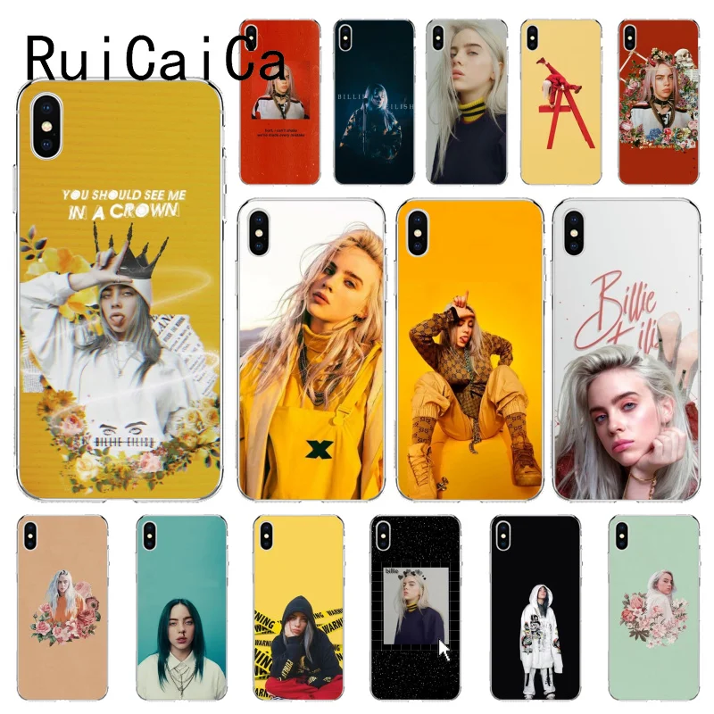 

RuiCaiCa Billie Eilish Khalid TPU Phone Case Cover Shell for iPhone 5 5Sx 6 7 7plus 8 8Plus X XS MAX XR 11pro Max