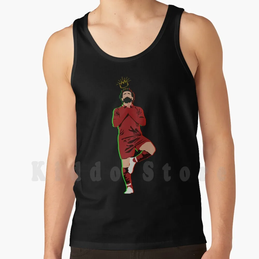 Il Re Egiziano Canotte Gilet Senza Maniche Il Re Egiziano Re Egiziano Mo Salah Fpl Anfield Ynwa Youll Never Walk