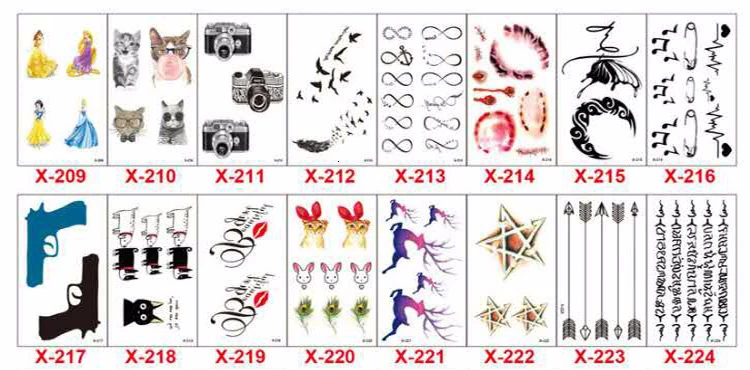 

DORADOSUN Waterproof Environmental Protection Halloween Temporary Tatto Terror Temporary Makeup Stickers 1 PIC