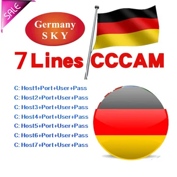 

DVB-S2 Receptor Cccam cline for 1 year Spain Oscam cline use for GT media v7s hd V8 Nova Satellite TV Receiver Europe channels