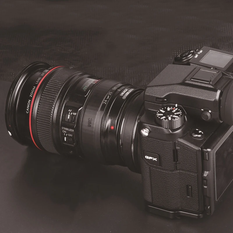 Viltrox EF-GFX AF с автофокусом адаптер для объективов Canon EF идеально устанавливается на Fuji GFX-Mount камеры среднего формата