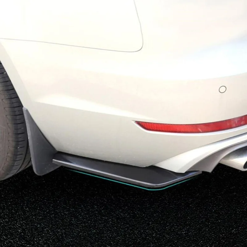 Car Rear Bumper Lip Diffuser Splitter Spoiler Scratch Protector for BMW 1 3 4 5 7 Series X1 X3 X4 X5 X6 E46 E60 E90 F15 F30 F35 car bumper spoiler,bumper lip,bumper strip,bumper lip decoration,car rear bumper lip,bumper protector