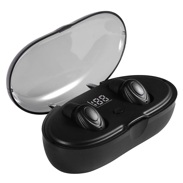 

Bluetooth Earphones TWS Wireless In-Ear Led Digital Display Sport Bass Stereo Gaming Headset for iPhone Xiaomi Huawei