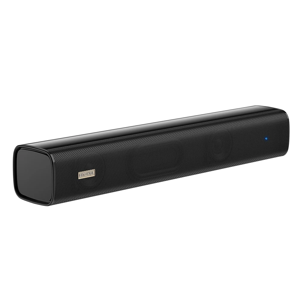 Goedkoop Speaker Blitzwolf BW SDB0 Pro 10W 2200mAh Mini bluetooth Soundbar voor Desktop Laptop PC met Stereo Geluid Uniek Ontwerp luidsprekers