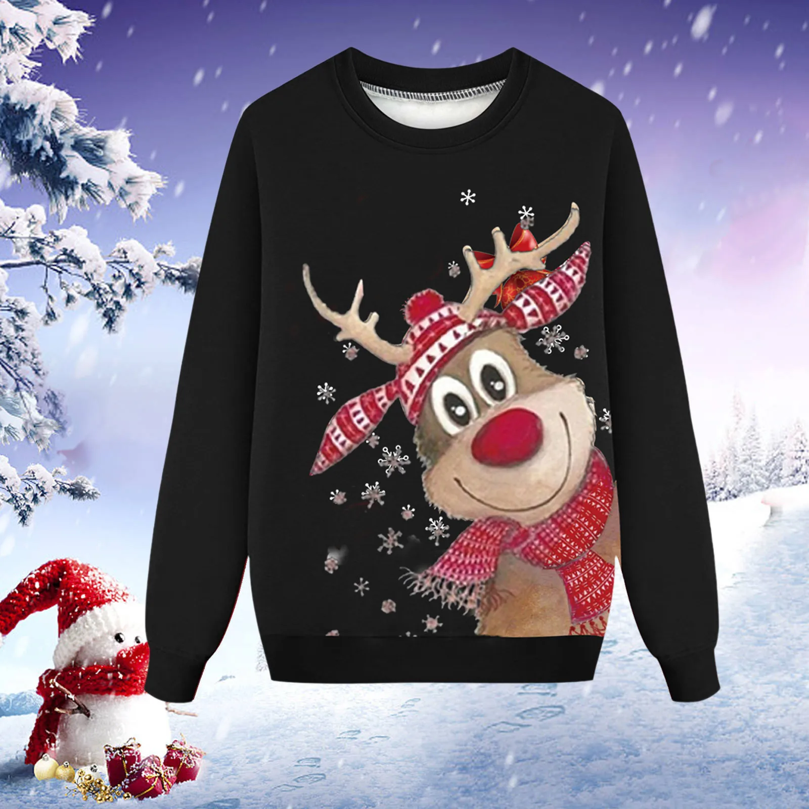 Pull De Noel Homme Bonhomme De Neige - Ma Boutique Noel