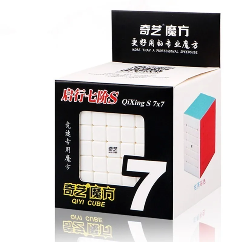

QIYI QiXing S 7x7x7 Magic Speed Cube Stickerless Professional Puzzle Cubes Brain Teaser Adult Turning Smoothly Toys For Children