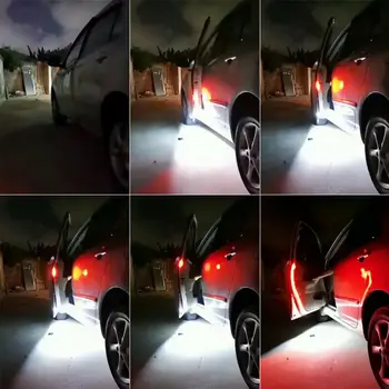

2pcs Car Door Open Welcome Lamp Flowing Flashing LED Light Strip Anti-collision Accesorios Para Auto Car Door Warning Light